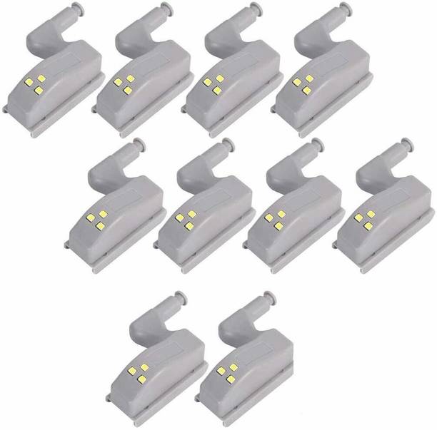 AMG Music Hinge LED Light Mini Super Light With Battery for Cupboard Wardrobe Cabinet10QTY Smart Bulb