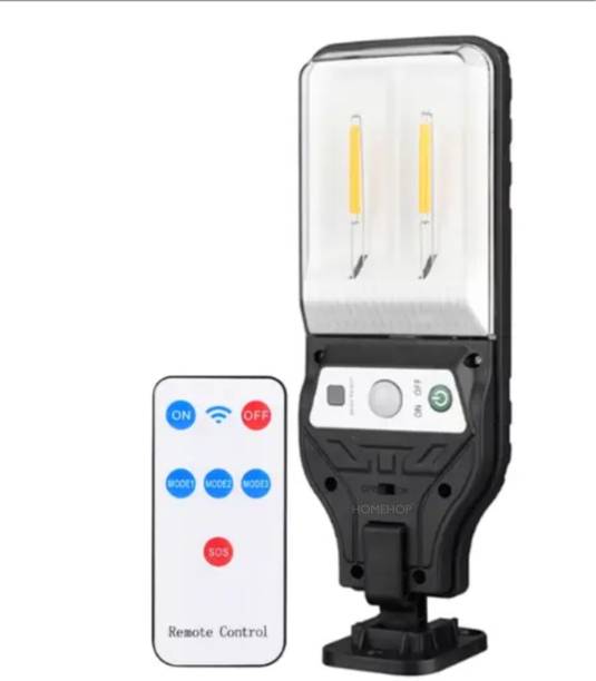 Homehop Solar Street Light Outdoor Warm LED Automatic Motion Sensor Lamp for Home Garden