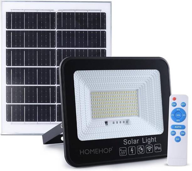 Homehop Solar 200 LED Outdoor Wall Flood Lights Waterproof Automatic Lamp Light for Home Smart Bulb