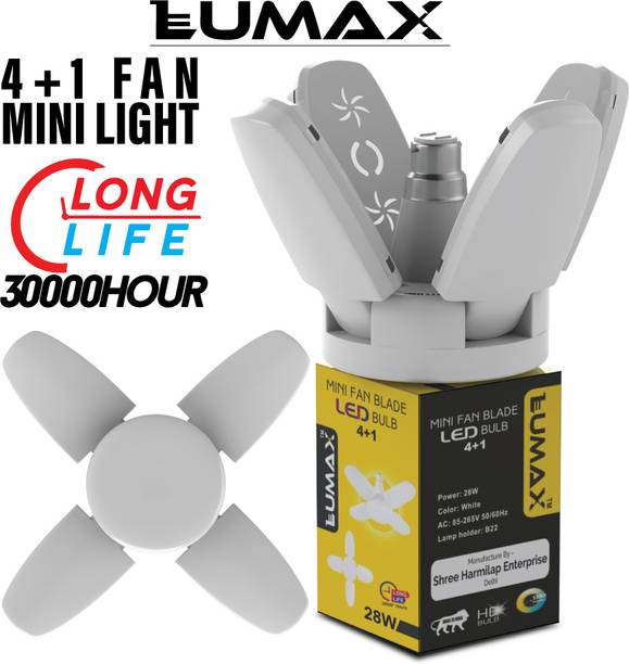 LEUMAX LUMAX Mini Fan Blade LED Bulb Ceiling Lamp