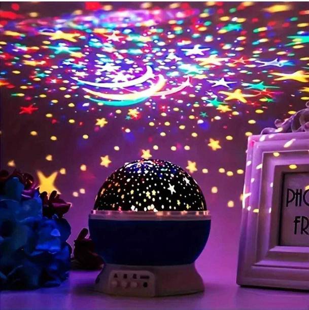 Dazzel Flex Romantic Sky Star Master Night Light Projector Children Kids Baby Sleep Lighting Table Lamp