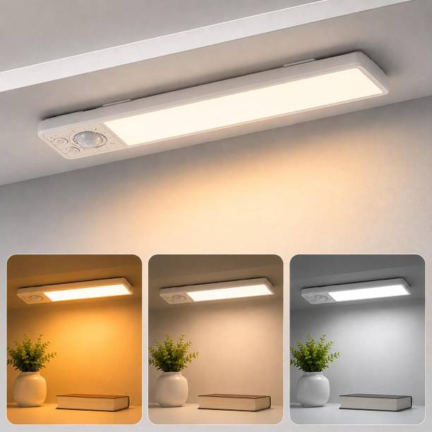 FEBLICH 20cm Motion Sensor Under Cabinet LED 5W Tube Light Rechargeable For Kitchen Motion Sensor Light