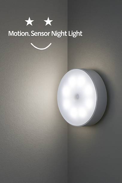 Bright IQ led bulb motion sensor light Cool White (Pack of, 2) Motion Sensor Light