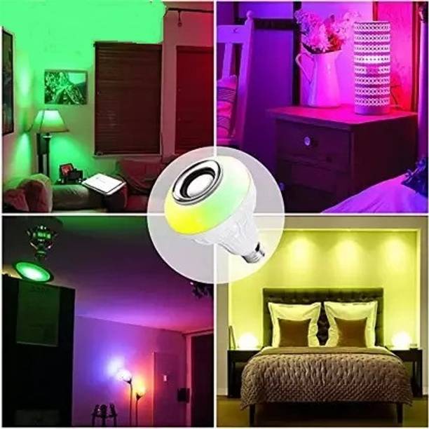 Elecsera Led Bulb With Bluetooth Speaker Music Light Bulb Smart Bulb
