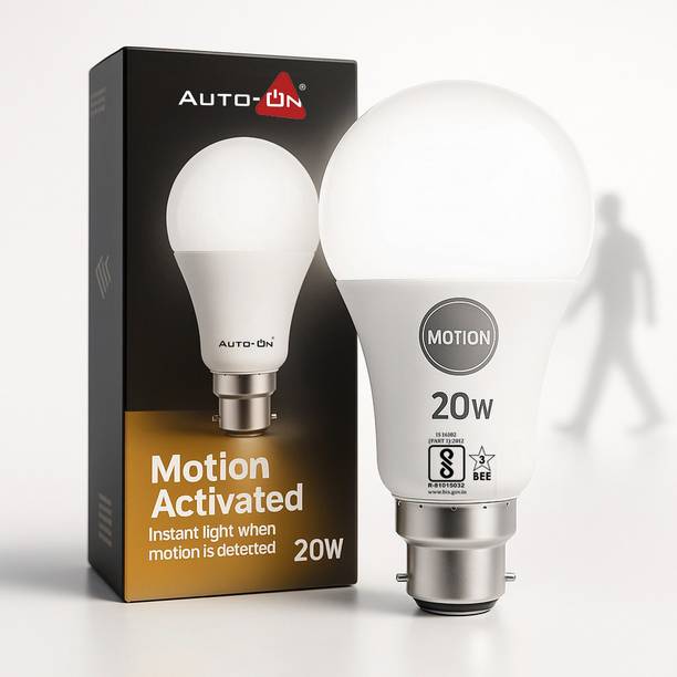 auto-on Motion Sensor LED Bulb (20W) Motion Sensor Light