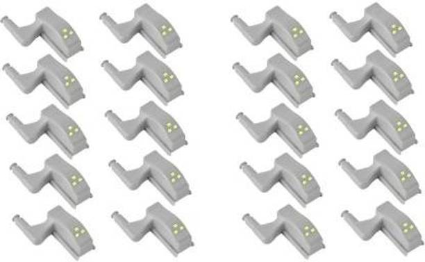 PENNYCREEK 20 Universal Under Cabinet Cupboard LED Hinge Light ,Warm White Night Smart Bulb