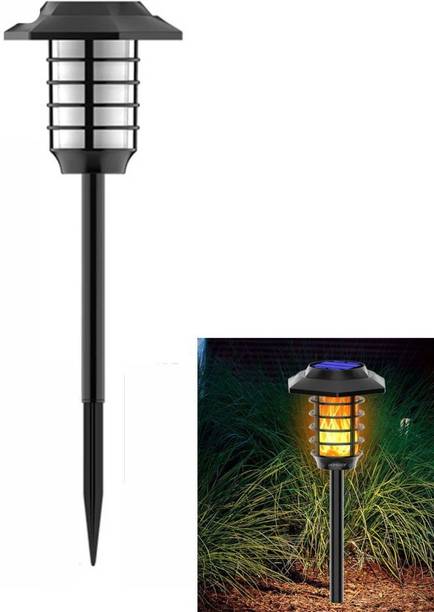 Homehop Solar Garden Light Outdoor 48LED Decorative Flickering Flame Waterproof Lamp