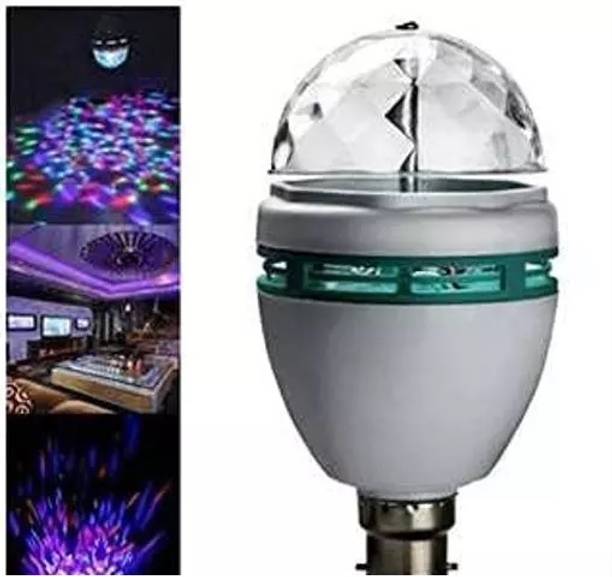 atr ATR 360 Degree LED Crystal Rotating Bulb, Disco LED Rotating Bulb Light Lamp Smart Bulb