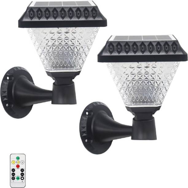 Homehop 10W Solar Led Outdoor Automatic Waterproof Wall Light for Home Garden Smart Bulb