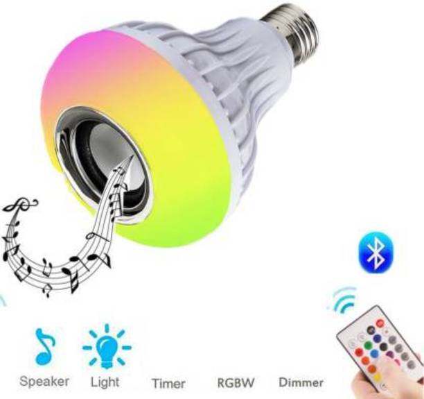 GUGGU ANJ_301_Led Wireless Light Bulb Speaker Base Color Changing With Remote Control Smart Bulb