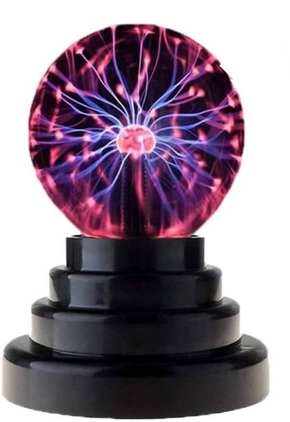 rich mart Magic Plasma Ball Glass Sphere Light - Touch Sensitive Party Lamp Smart Sensor Light