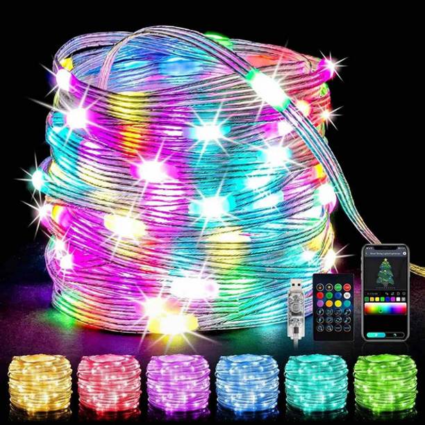 HRYFiNE Usb Powered Smart LED Strip Light For Home Decoration with Remote & Apps Control Light Strip