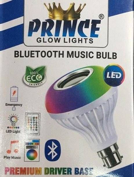 Shifozaa BT Music Light Bulb B22 LED Speaker Color Changing 24Keys Remote Smart ball T60 Smart Bulb