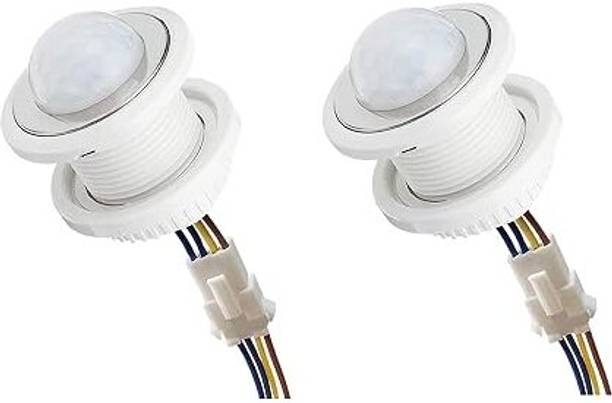 Quick Sense QS-05B Mini PIR Motion Sensor Light Switch, Pack of 2