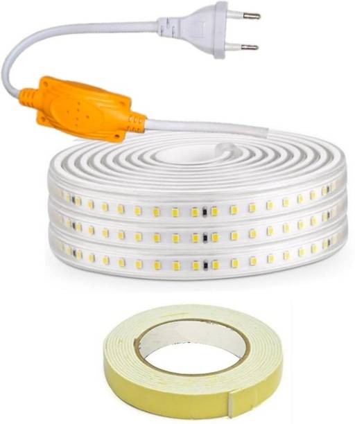 Doctorspare Smd LED Rope Light With Double Side Adhesive Tape | 5m Warm White Waterproof Light Strip