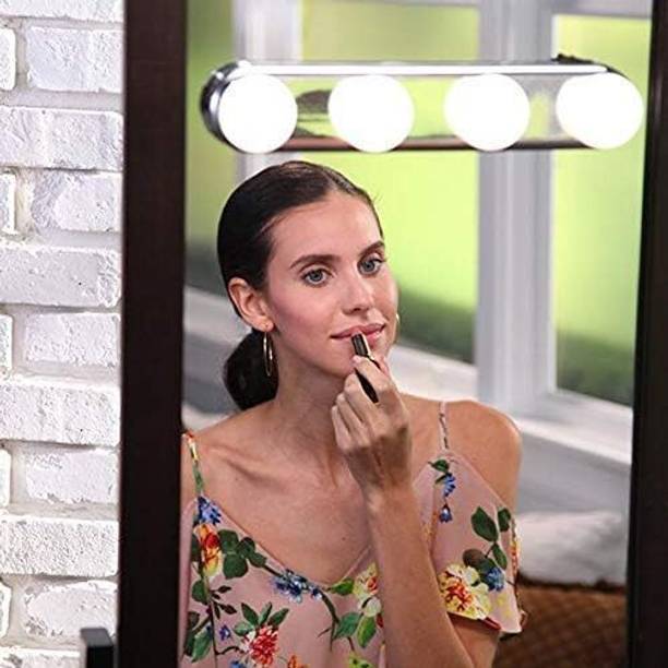 KERFORA Super Bright 4 LED Bulbs Instant Vanity Makeup Studio Glow Lights Smart Sensor Light
