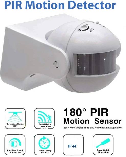 BALRAMA 220V Body Movement Motion Detector Occupancy Sensor Automatic On Off Light Fan Motion Sensor Light