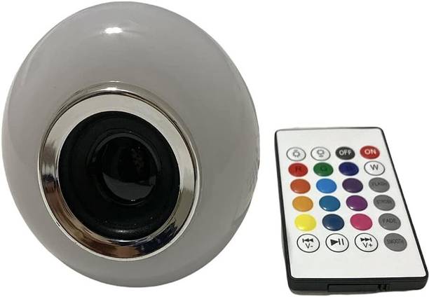 Xydrozen Smart Speaker LED Music Light Bulb Lamp with Remote Control -F4 Smart Bulb