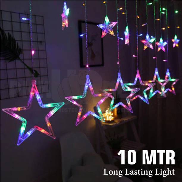 Pick Ur Needs Festival Decoration / Functional Light With 138 RGB LED 6 Big / 6 Small Star LED Ceiling Lamp