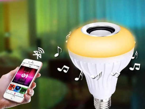 SYARA ANJ_327_Led Wireless Light Bulb Speaker Base Color Changing With Remote Control Smart Bulb