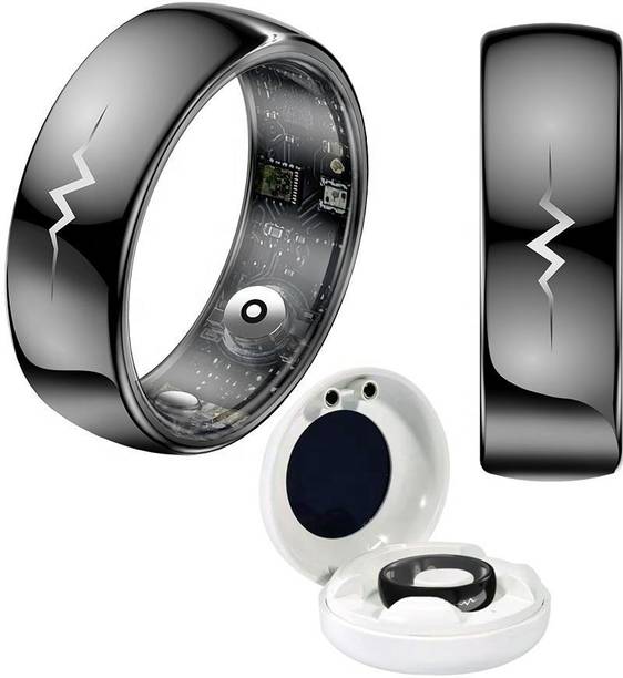 Ierenk Smart Ring IP68 Waterproof with Charging Case, Heart Rate & Sleep Tracker Smart Ring