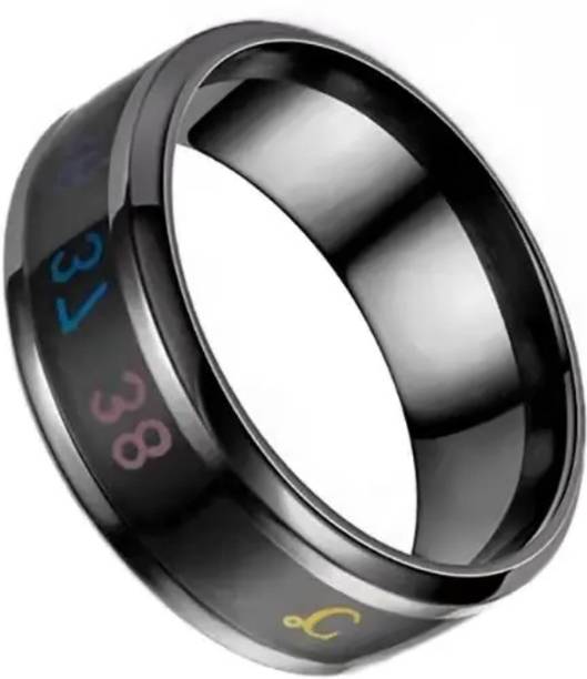 Ierenk ierenk Smart Ring for SpO2, Sleep, Heart Rate & Fitness Tracking (Graphite, 8) Smart Ring