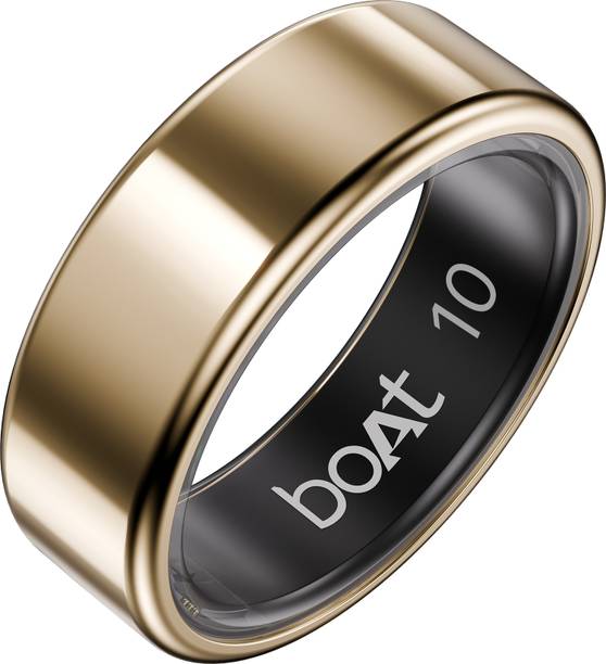 boAt Smart Ring Active Plus, Health Monitor, Stylish Design, 5ATM, Skin Temp Monitor Smart Ring