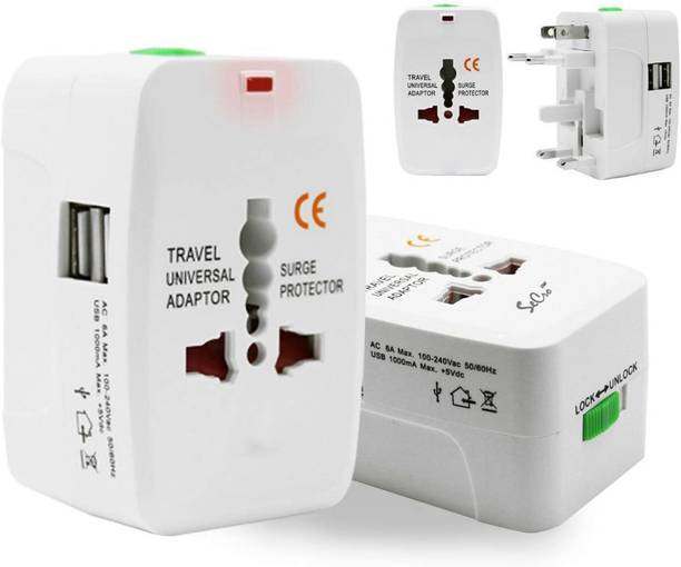 Eboxi Smart All in One International Universal Travel Adapter(EU US AUS NZ UK) Smart Plug