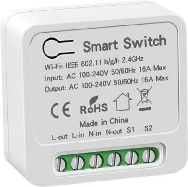 Suraksha Security Systems 1x Tuya Smart WiFi Timer Switch 16A Relay Module Smart Switch