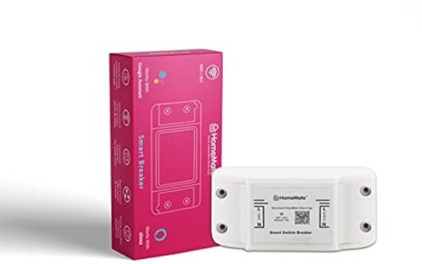 HomeMate WiFi+Bluetooth Smart Switch Breaker | 16A, 3200W