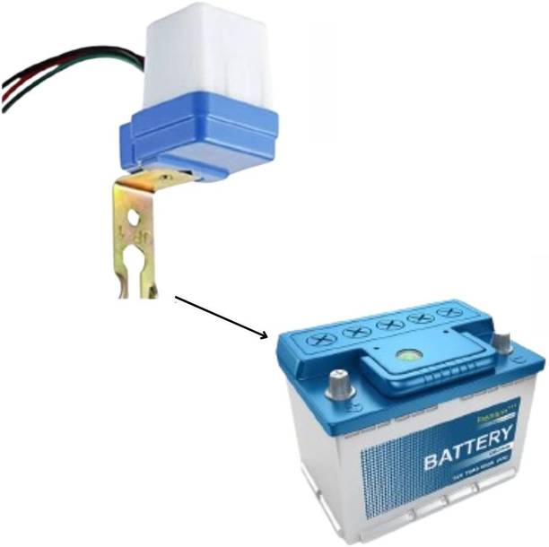 Lampion Electronics 12 Volt DC Battery Operated Auto Day/Night On-Off Sensor Switch 1Pc Smart Switch
