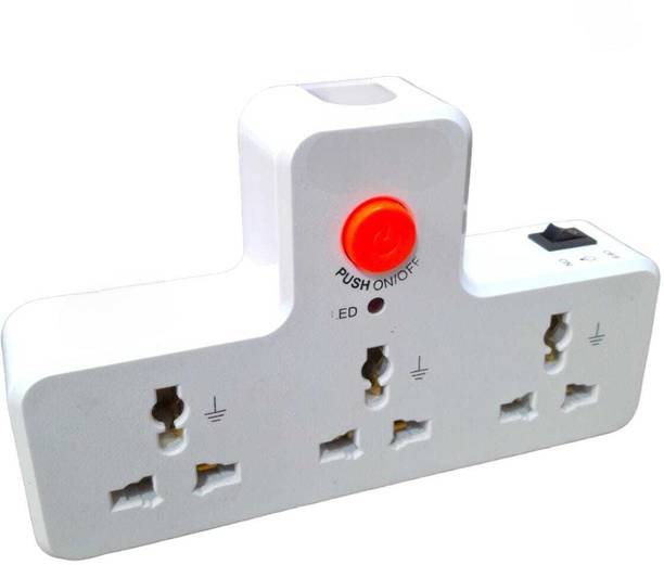Rosario 3 Way Multipulg With Night Lamp Smart Plug
