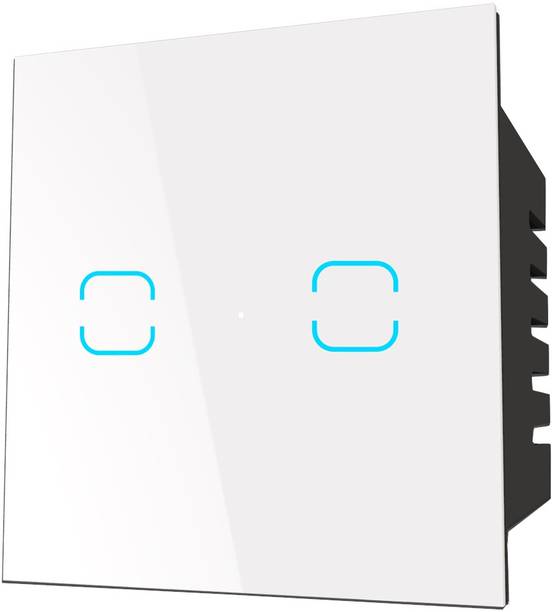 HomeMate WiFi 2-Way 2 Gang Touch Switch Smart Switch
