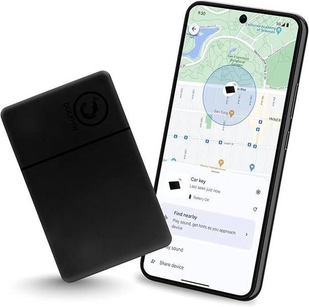 Tag8 Smart Card Android Wallet Finder,Work with Google Find Hub,Wireless Rechargeable Location Smart Tracker