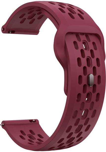 AOnes Watch Strap Silicone Belt 20mm for Amazfit Bip U Pro & Amazfit Bip U Pro Nyse Smartwatch Breatheable Band Smart Watch Strap
