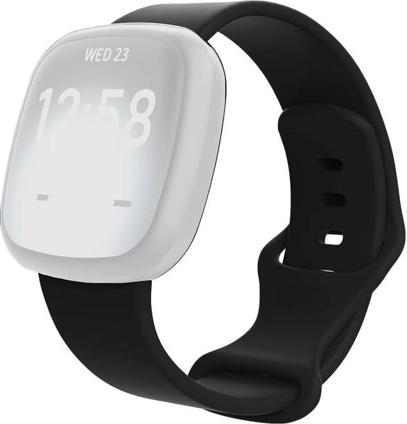 JOBINKA Silicone Strap Compatible with Fitbit Sense/Fitbit Versa 3/Fitbit Versa 4 Smart Watch Strap