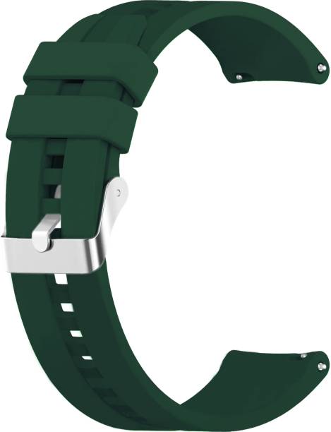 ACM Watch Strap Silicone Hook for Flix Beetel S1 Smartwatch Band Green Smart Watch Strap