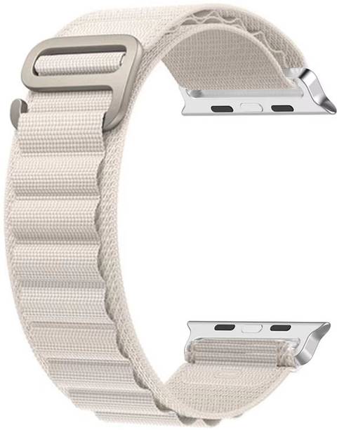 एवन्स Alpine Nylon Loop Watch Strap Slide 42mm 44mm 45mm 46mm 49mm for Fire-Boltt Brillia Pro स्मार्ट वॉच स्ट्रैप