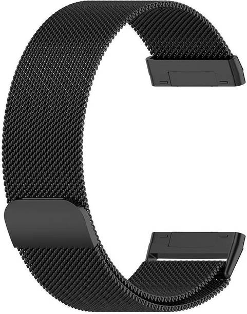 KHR Stainless Steel Straps for Fitbit Versa 3 , Fitbit Sense Bands Smart Watch Strap