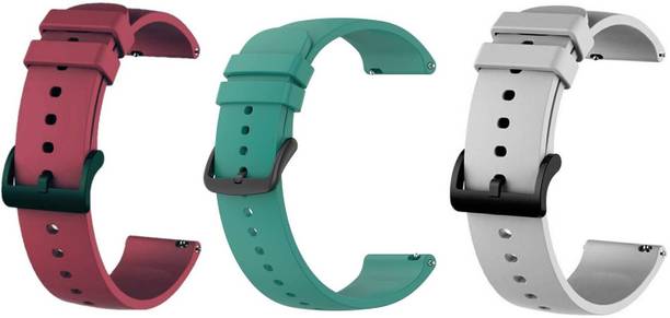Priavy Smart watch band strap belt 22mm for ladies/Mens smartwatch band Silicon ( Red, Gree, grey) Smart Watch Strap