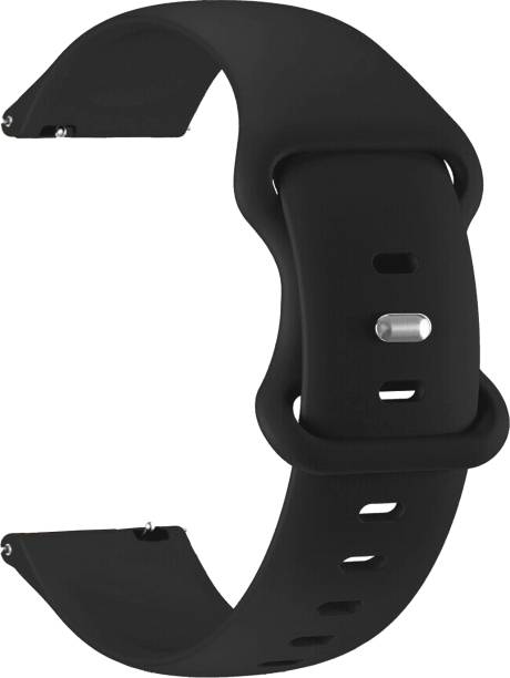 ACM Watch Strap Clip for Flix Beetel S1 Smartwatch Band Black Smart Watch Strap