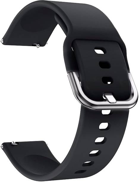 AOnes Silicone Belt Watch Strap with Metal Buckle for Amazfit Bip U Pro & Amazfit Bip U Pro Nyse Smart Watch Strap