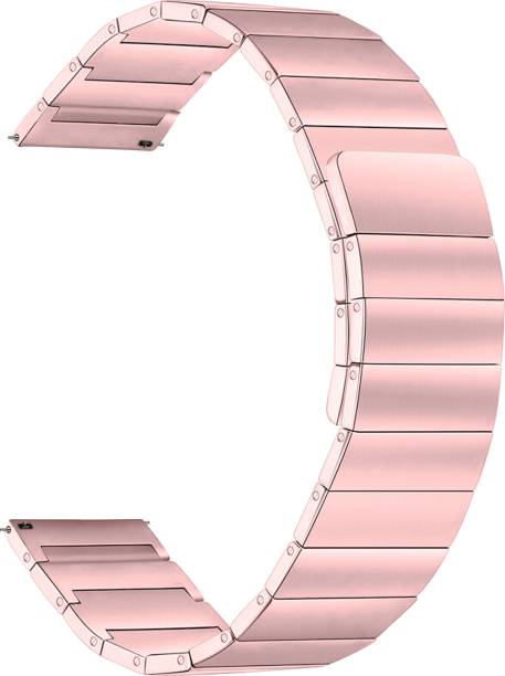 ACM Watch Strap Magnetic Steel for Flix Beetel Sprint S21 Talkon Smartwatch Pink Smart Watch Strap