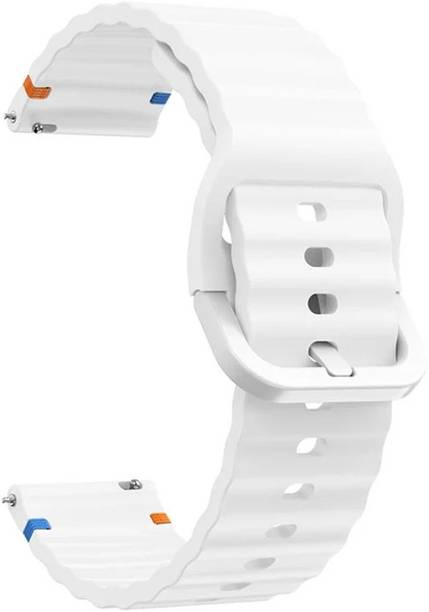 AOnes 22mm Watch Strap Silicone Classy Color Hook Belt for Fossil Gen 4 Explorist Watch Band Smart Watch Strap
