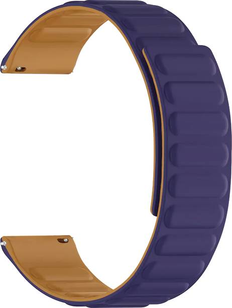 ACM WSM16D22PU3872 Watch Strap Magnetic Loop 22mm for |Polar Vantage V3 Smartwatch Purple Smart Watch Strap