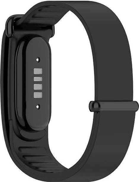 JOBINKA Soft Silicone Slider Buckle Closure Strap Compatible With Google Fitbit Air Smart Band Strap