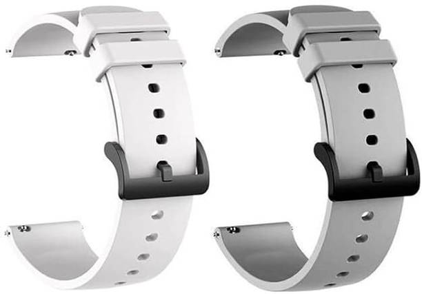 TooHype Pack Of 2 Boat, Fire Boltt, Noise, Dizo, Beatxp, Fast-Track, Ptron, Amazfit Compatible with 22mm Watch Compatible Watch List In Photo Not For All Watch Only Fit 22MM Smart Watch Strap