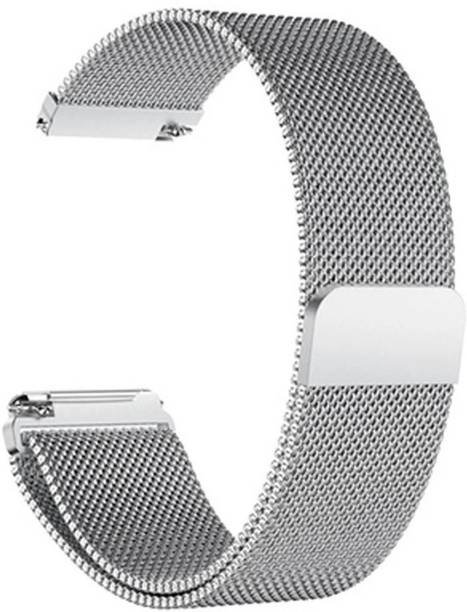 ModishOmbre Adjustable Magnetic Metal Loop Chain Band Bracelet Watch Strap Compatible with iWatch - Fire-Boltt - Galaxy Watch - Fitbit - Pixel - Fossil - Noise - Redmi Specially Design for Women with Lug Smart Watch Strap