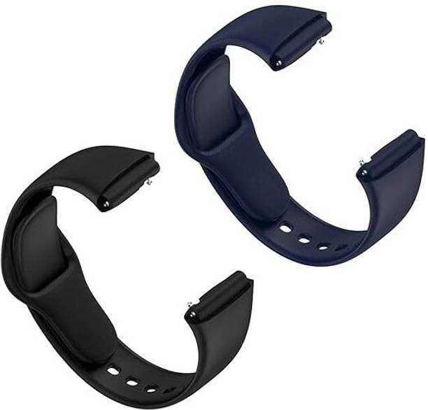 RUPELIK Silicone Wrist Watch Band Strap Compatible with Redmi Watch 3 Lite / 3 Active Smart Watch Strap