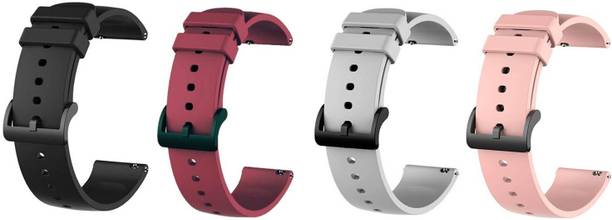 Priavy Smart watch band strap belt 22mm for ladies/Mens smartwatch band Silicon (Black, red, Grey, pink ) Smart Watch Strap